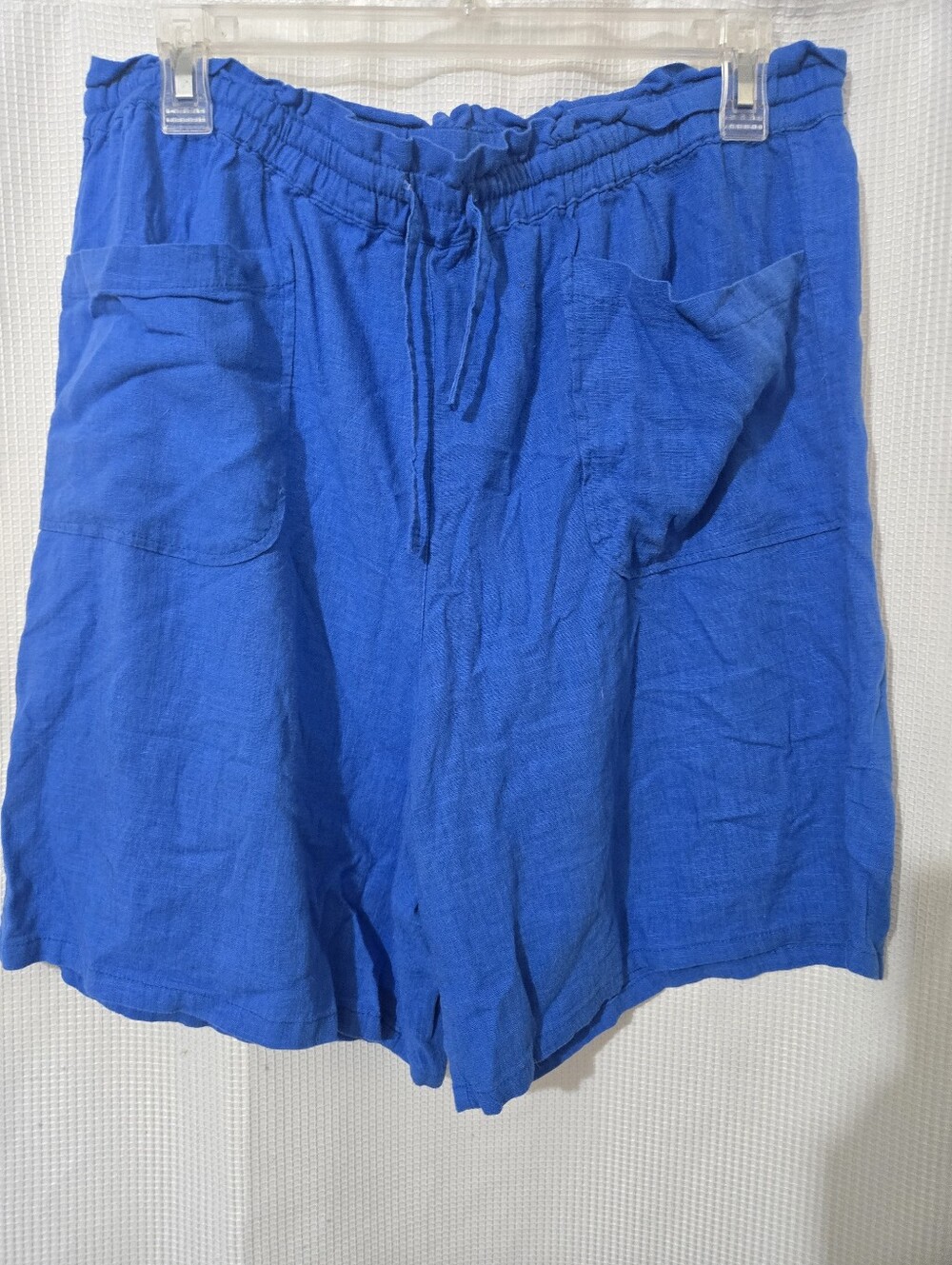 Ruby Rd. Cobalt Drawstring Hybrid Shorts